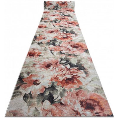 Makro Abra Lotus 52900 Květy béžový růžový metráž 60 cm – Sleviste.cz