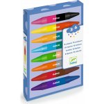 Djeco Oboustranné voskovky 8ks 16 barev – Sleviste.cz