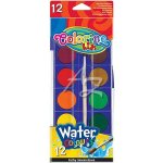 Colorino se štětcem 12 barev – Zboží Dáma Colorino se štětcem 12 barev – Zboží Dáma