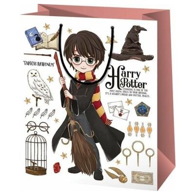 Dárková taška Harry Potter maxi - Kouzelné předměty – Zboží Mobilmania