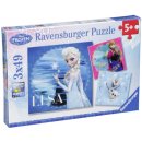  Ravensburger 092697 Ledové království 3 x 49 dílků