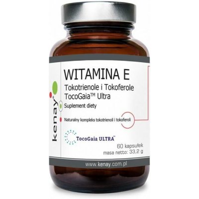 Kenay Vitamin E Tokotrienol a Tokoferol TocoGaia Ultra 60 kapslí – Hledejceny.cz