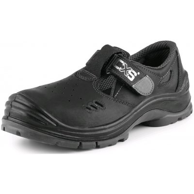 Canis CXS SAFETY STEEL IRON S1 Sandál černá – Zboží Mobilmania