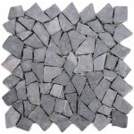 Divero Garth 563 Mramorová mozaika 30 x 30 cm šedá 1m²