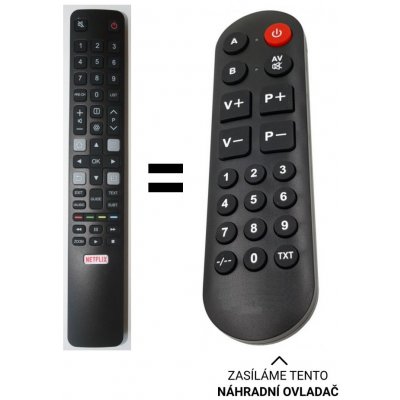 Dálkový ovladač Senior TCL 50P615 – Zboží Živě