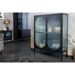Bighome Paris 110 cm rýhované sklo černé – Hledejceny.cz