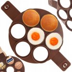 Forma silikon lívanec/vol.oko 7 sekcí hnědá – Hledejceny.cz