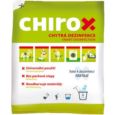 Chirox chytrá dezifekce a odstraňovač zápachu 50 g