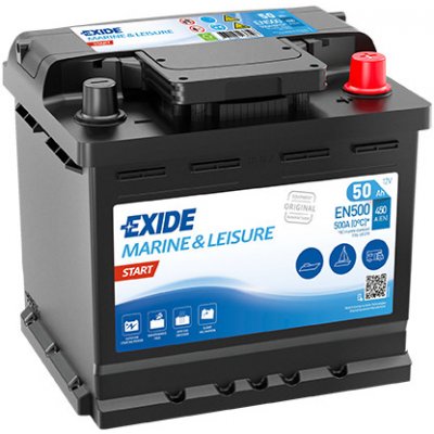 Exide Start 12V 50Ah 450A EN500 – Zboží Mobilmania