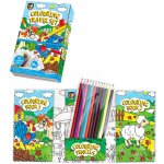 Omalovánky s 12 pastelkami – Zboží Dáma