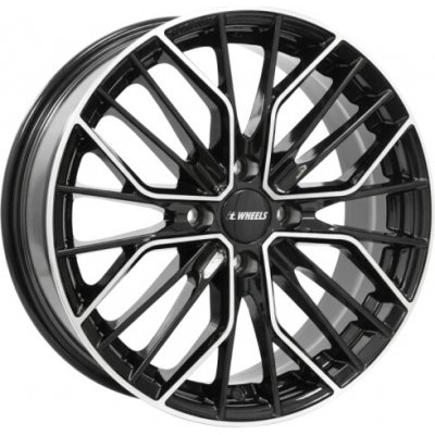 IT WHEELS TIARA 4 7x17 4x100 ET44 gloss black polished – Hledejceny.cz