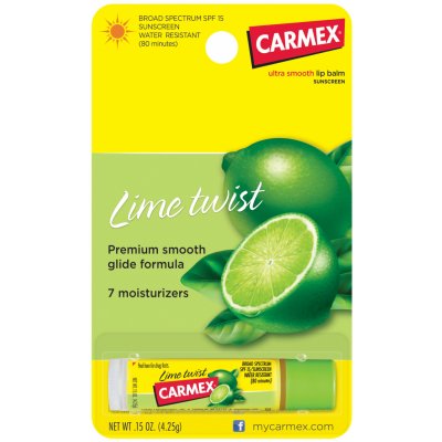 Carmex Lime Twist SPF15 ochranný balzám na rty s příchutí limetky 4,25 g