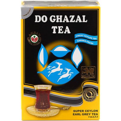 DO GHAZAL Tea Černý čaj Earl Grey s bergamotem 500 g – Zbozi.Blesk.cz