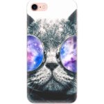 Pouzdro iSaprio Galaxy Cat iPhone 7 – Zboží Mobilmania