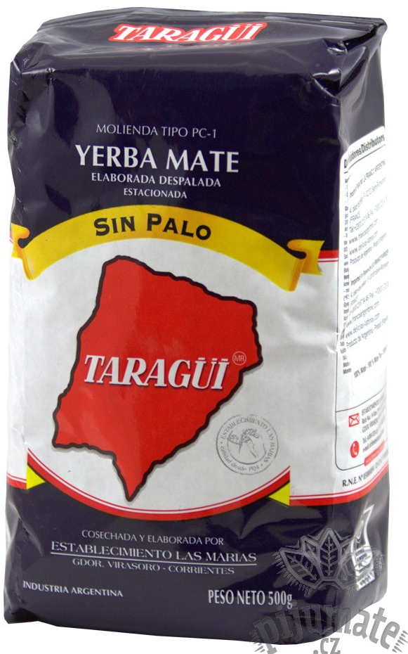 Taragui Yerba Maté Sin Palo 500 g