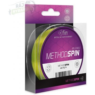 Fin Method Spin Fluo yellow 200 m 0,1 mm – Zbozi.Blesk.cz