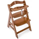 Hauck Alpha+ dřevená židle walnut – Zboží Dáma