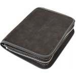 Obal na knihu se zipem XL Hnědá tmavá semiš – Sleviste.cz