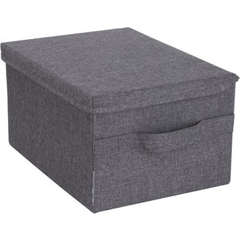 Bigso Box of Sweden úložný box 35 x 26 x 19 cm šedá