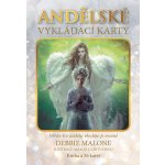 Andělské vykládací karty Věříte-li v anděly, všechno je možné kniha a 36 karet Debbie Malone – Zboží Mobilmania