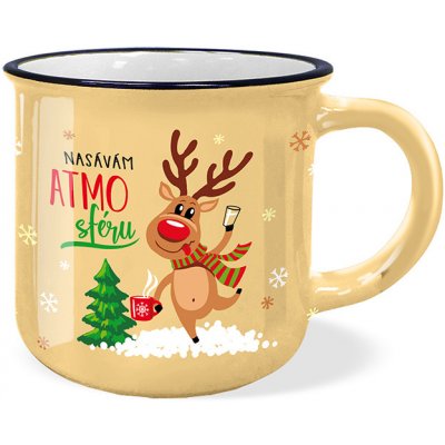 Nekupto Vánoční dárkový hrnek Nasávám atmosféru 300 ml – Sleviste.cz