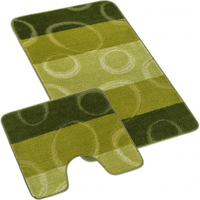 Bellatex Bany Elipsa zelená 60x50 cm s výkrojem – Zboží Dáma