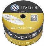 HP DVD+R 4,7GB 16x, spindle, 50ks (69305) – Zboží Mobilmania