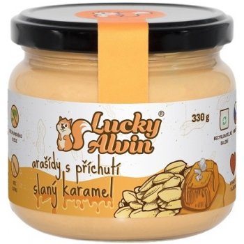 Lucky Alvin Arašídy s příchutí slaný karamel 330 g