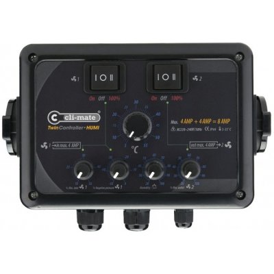 CLI-MATE Twin-Controller HUMI 8A – Hledejceny.cz
