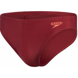 Speedo Solar Brief 5cm plavky pánské slip tmavě červené
