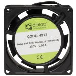 Dalap SAF 230V 80x80x25mm 2350 RPM – Zboží Živě
