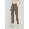 Dámské klasické kalhoty Calvin Klein dámské fason cargo high waist K20K205785 šedé