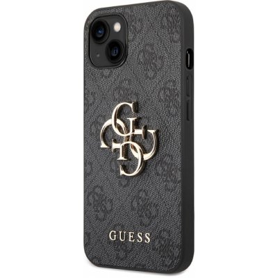 Pouzdro Guess iPhone 14 Plus 4G Big Metal Logo šedé – Hledejceny.cz