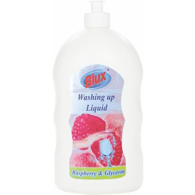 Blux Prostředek na nádobí malina a glycerin 1 l – Zboží Mobilmania