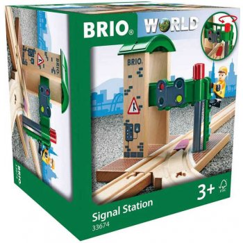 Brio 33674 Signální stanice s výhybkou