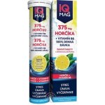 IQ Mag hořčík 375 mg + B6 šumivé tablety tablet 20 – Hledejceny.cz