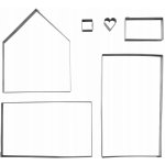 Orion Formička na cukroví včelí úlek 3.5 x 3.5 cm – Zboží Dáma