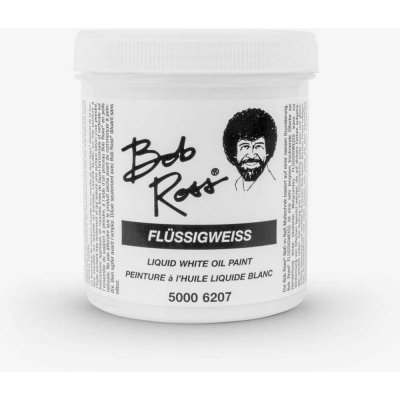 Bob Ross olejová barva Liquid white 237 ml – Zboží Dáma