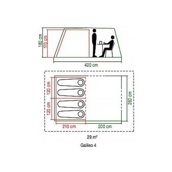 Coleman Galileo 4