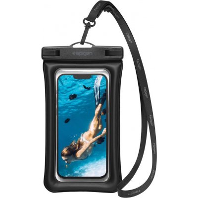 Pouzdro Spigen A610 Universal Waterproof Float Case černé