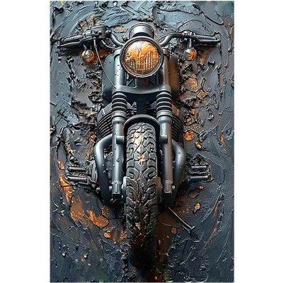 Ceduľa Motobike old – Zboží Dáma