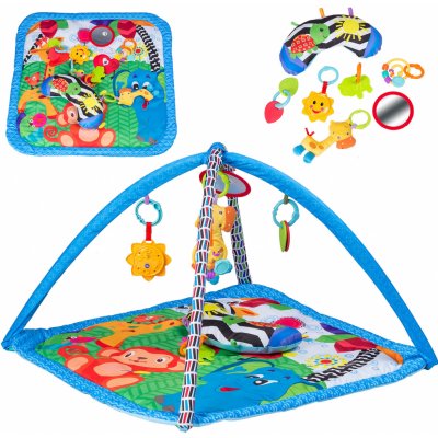 Eco Toys hrací deka Modrá – Zboží Mobilmania