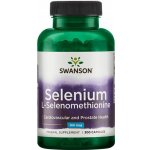 Swanson Selenium L-Selenomethionine 100 ug 200 kapslí – Hledejceny.cz