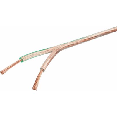 Schwaiger reproduktorový kabel 2 x 0,75 mm2 transparentní 10 m – Hledejceny.cz