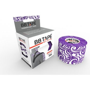 BB Tape s designem tetování fialová 5m x 5cm