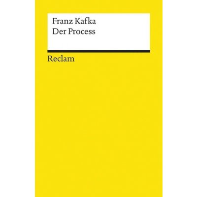 Der Proce Proze Kafka FranzPaperback – Zboží Mobilmania