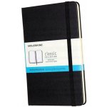 Moleskine Zápisník M tvrdé desky černý tečkovaný B6 104 listů – Sleviste.cz