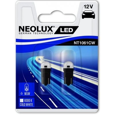 NEOLUX Žárovka typ W5W, LED Interior 6000K, 26,8 mm, W2.1x9.5d | Zboží Auto