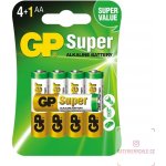 GP Super Alkaline AA 4ks 1013214000 – Zboží Živě