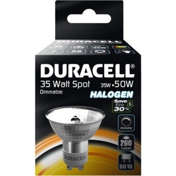 DURACELL ECO Halogen GU10 35W 50W 2800K